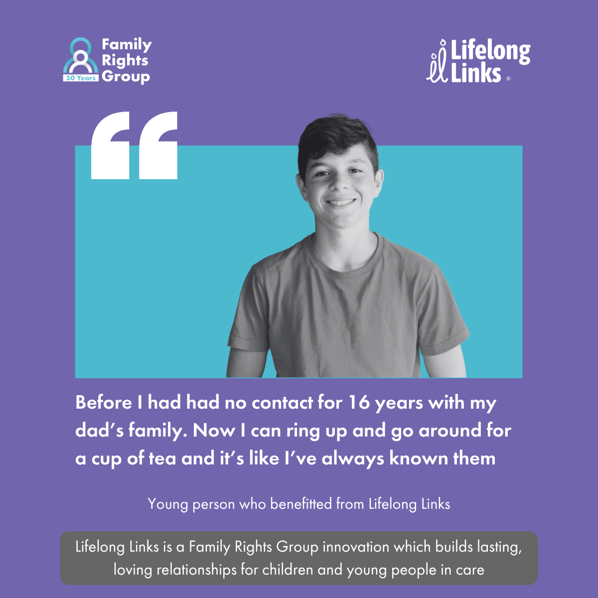 FamilyRightsGp's tweet photo. It's National Care Leavers' Month, a time to celebrate care leavers and raise awareness of issues in the care system.
πFind out how Lifelong Links seeks to build lasting, loving relationships: https://t.co/8W9qcA15ca
#BuildNotBreak #NationalCareLeaversMonth https://t.co/zO12kSjsnB