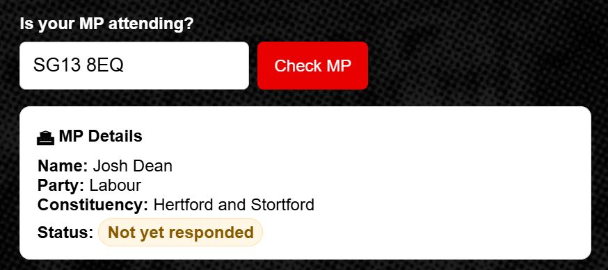 The National Emergency Briefing on 27th November will explain to MP's how the climate and nature crisis will impact all aspects of British life, from national security to the food supply. <a href="/nebriefing/">National Emergency Briefing</a> 

We think <a href="/JoshDeanMP/">Josh Dean MP</a> should be there

Josh, will you commit to attending?