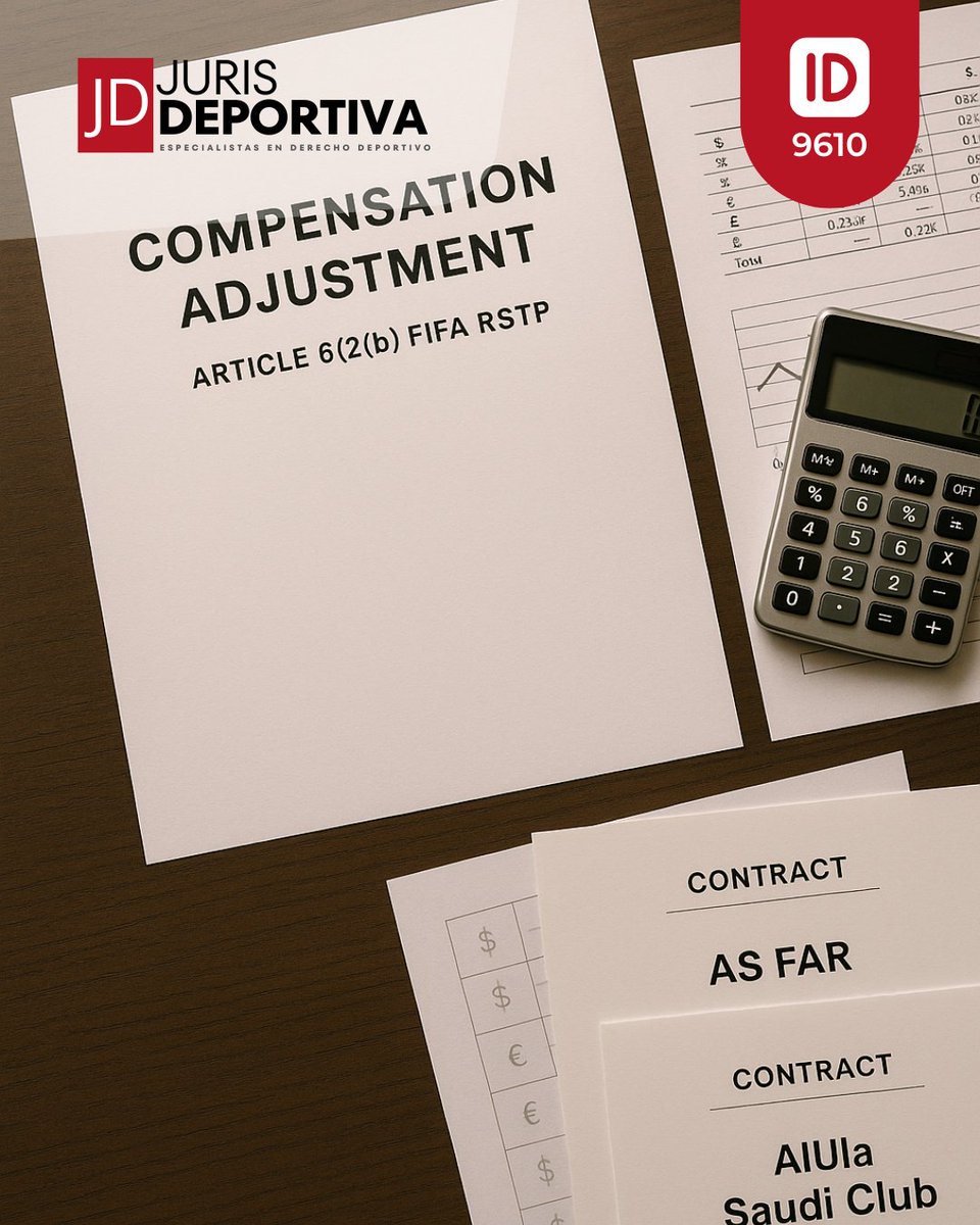 Mitigación de daños (TAS) – Deducción de ingresos comprobados según el artículo 6(2)(b) del Anexo 2 RSTP FIFA

Sentencia completa: jurisdeportiva.com/lista/mitigaci…