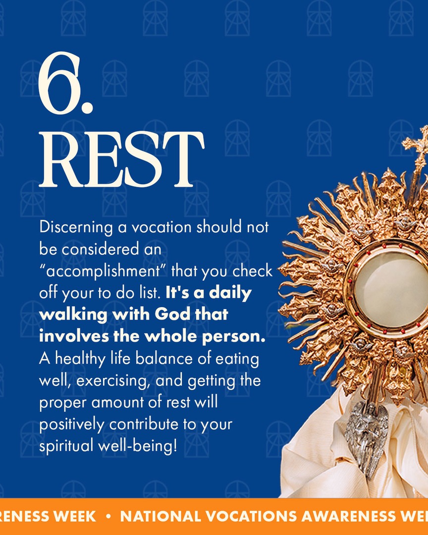🤔💭 Wondering how to discern God’s call in your life? 💡 The @usccb has some tips 👇
(2/2)