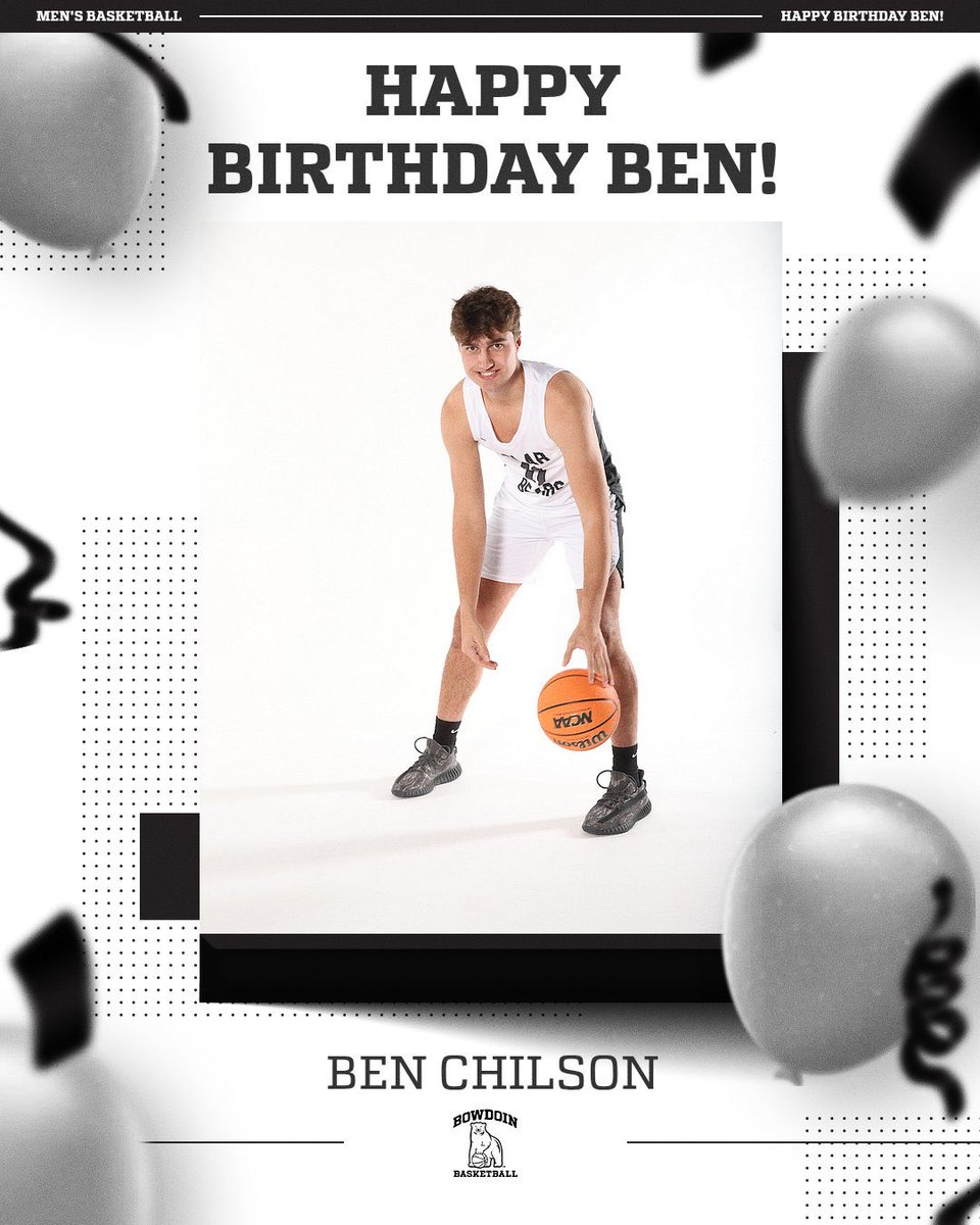 Happy Birthday to our junior forward, Ben Chilson!