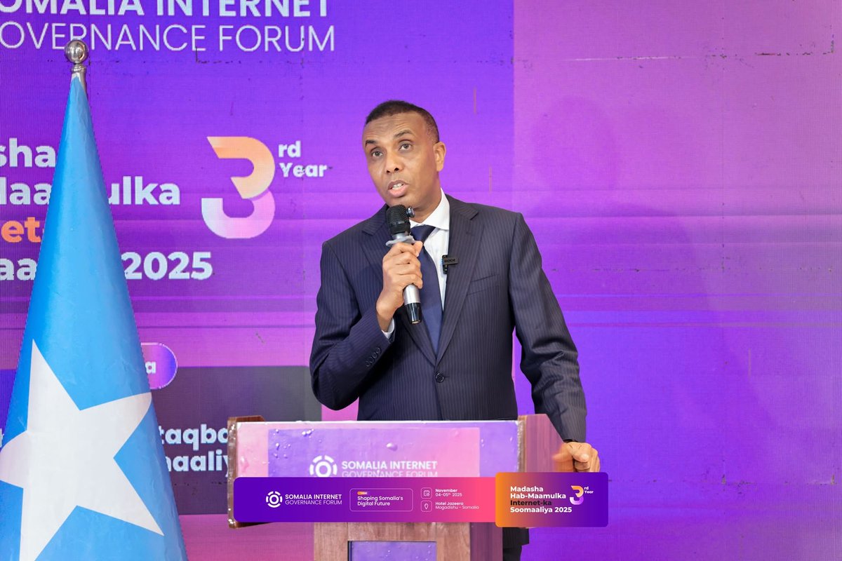 DirieMP's tweet photo. Honoured to have attended the Somalia Internet Governance Forum, ably presided over by @HamzaAbdiBarre. A milestone for Somalia's digital growth. Somali government recognizes the importance of internet governance &amp; is committed to creating an enabling environment for the growth.. https://t.co/U4PboPsLwQ