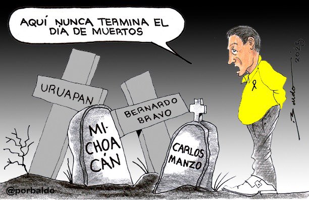 El cartón de hoy #BuenosDias #FelizMartesATodos #Uruapan