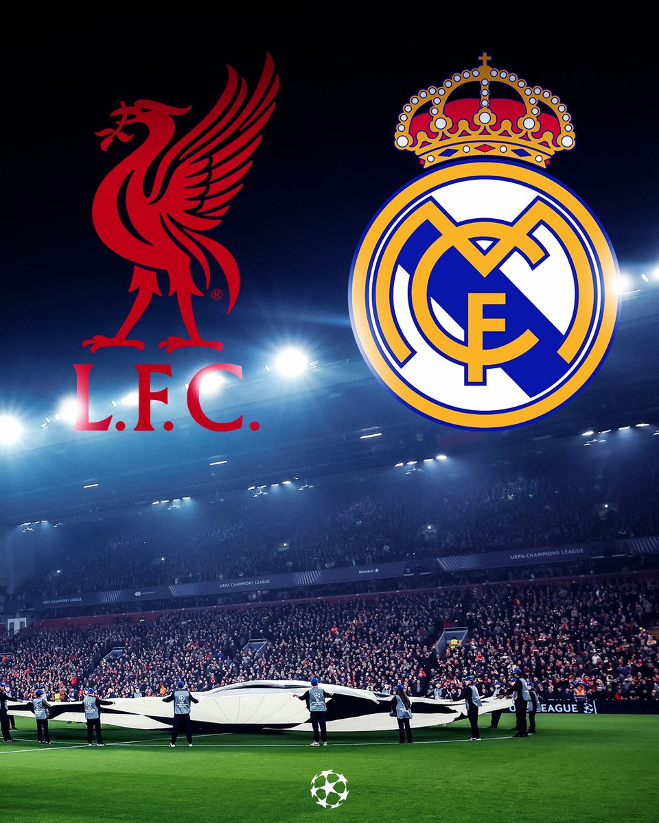 Liverpool vs Real Madrid today at 2:00pm ⚽

Doors open at 1:00pm | Come early, grab a pint &amp; get ready for all the Champions League action 😉