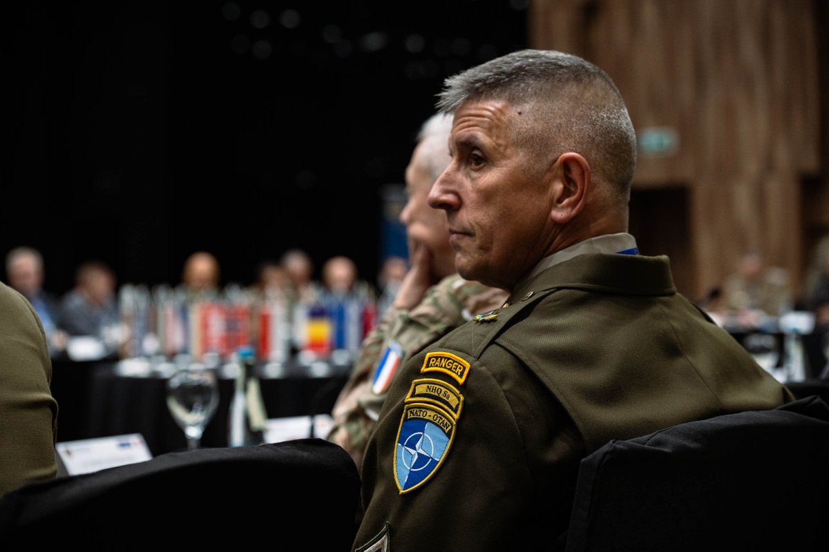 natobih's tweet photo. BG Matthew Valas, NHQSa Commander, delivered the opening remarks at the Friends of #PSOTC Conference today, an annual event of the Peace Support Operations Training Centre.

Read more 👇
https://t.co/97h3DUPA5h https://t.co/K4KBdFjWYd