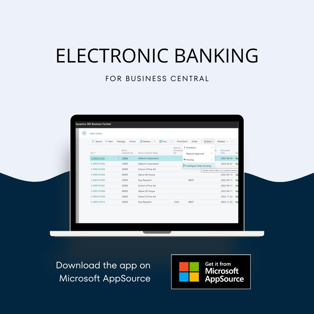 WebSanSolutions's tweet image. Meet the new Electronic Banking App, built to directly connect your ERP with your bank so you can spend less time processing payments and more time running your business

👉Learn more: hubs.ly/Q03QPNs60