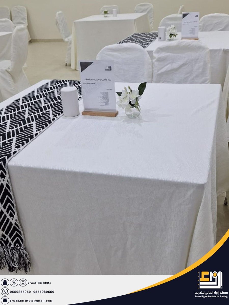 Erwaa_institute's tweet image. قدم#معهد_إرواء_العالي_للتدريب
بالتعاون مع جمعية ذوي الاحتياجات الخاصة @Hmmdhawi
دورة التأهيل الوظيفي لسوق العمل
 مع المدربة/هاجر عبدالرحمن 🌸

✨ كل الشكر للمدربة على جهودها المميزة ولمستفيدات الجمعية على حضورهن وتفاعلهن الإيجابي 
سائلين الله لهن دوام التوفيق والتمكين .