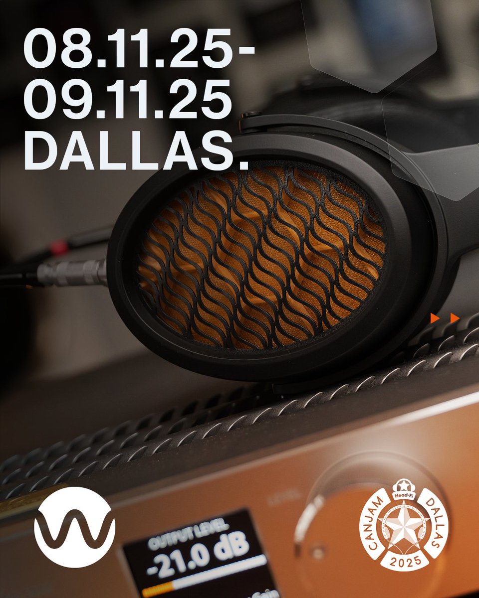 This weekend at <a href="/CanJamGlobal/">CanJam Global</a> Dallas, experience the APERIO <a href="/GoldenSoundHiFi/">Golden Sound</a> Signature Edition in the <a href="/MimicAudio/">Mimic-Audio</a> Demo Room, located in Preston Trail II.

We hope to see you there!

Full event details &amp; tickets: bit.ly/46KC4Iv

#CanJam #Dallas #GoldenSound