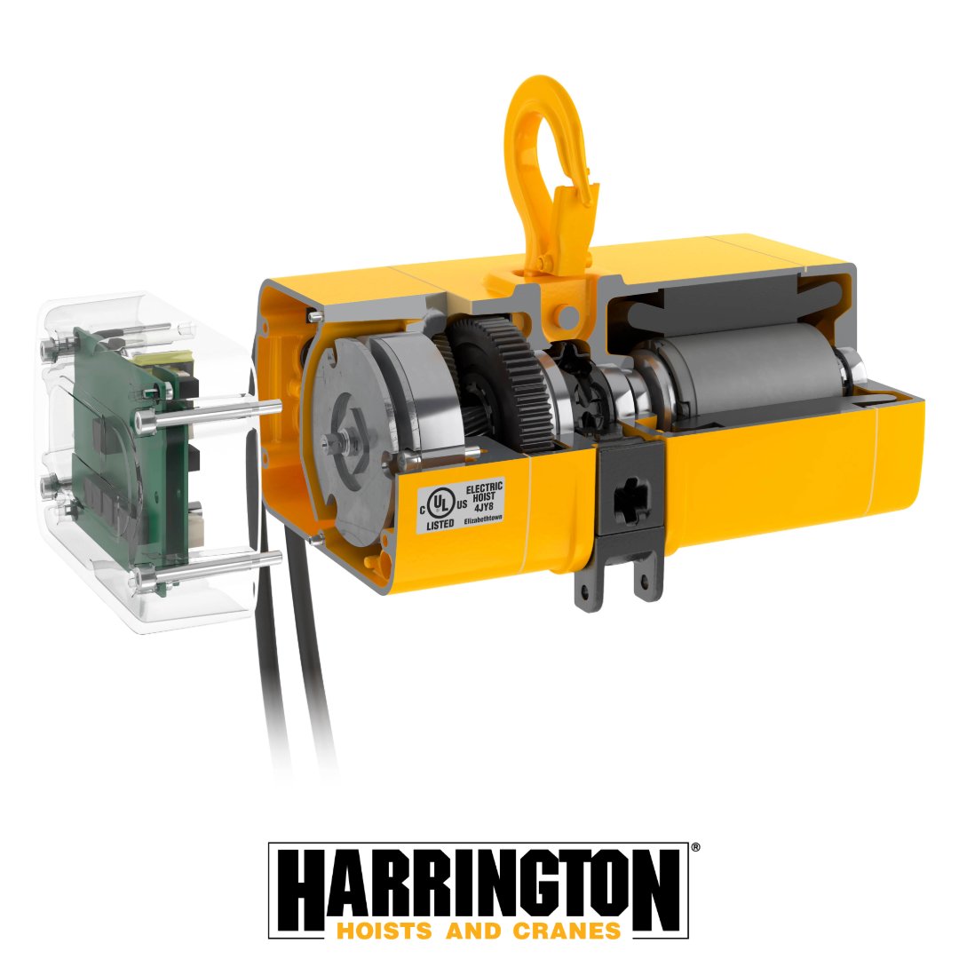 Small but mighty. 
The EM Mini 3-Phase Electric Chain Hoist delivers smooth control, long life, and reliable performance in a compact design.

See specs: hubs.li/Q03RzCmg0

#HarringtonHoists #BuiltToLift #IndustryStrong