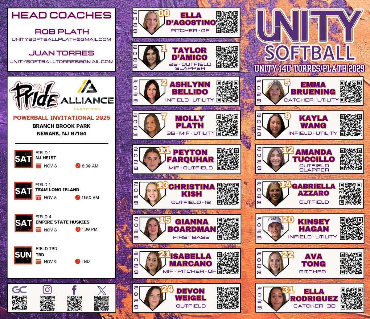 Back at it this weekend at the Powerball Invitational Alliance Qualifier! 🥎

<a href="/SBRRetweets/">Softball Recruiting Reposts</a> <a href="/ImpactRetweets/">Impact Promotions</a>
<a href="/D1Softball/">D1Softball</a> <a href="/SoftballDown/">Down South Softball</a>
<a href="/CoastRecruits/">Coast 2 Coast Recruits</a> <a href="/TincherPitching/">Tincher Pitching</a>
<a href="/ExtraInningSB/">EXTRA INNING SOFTBALL</a> <a href="/LineDsoftball/">Line Drive Media</a>
<a href="/Unity14uPlath/">Unity 14u Torres/Plath</a>