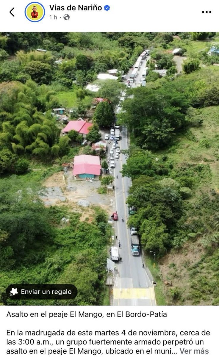 jhonrojasca's tweet photo. @PedroSanchezCol @AABenedetti @mindefensa #Renuncie, esta comprobado que le quedó grande, garantizar la seguridad en Cauca y Nariño. Cinco personas asesinadas en Caloto, un carro bomba en Suárez y el asalto al peaje del Mango, en las últimas 24 horas demuestran que usted no es capaz de cumplir con su deber. https://t.co/RPXcngKQHT