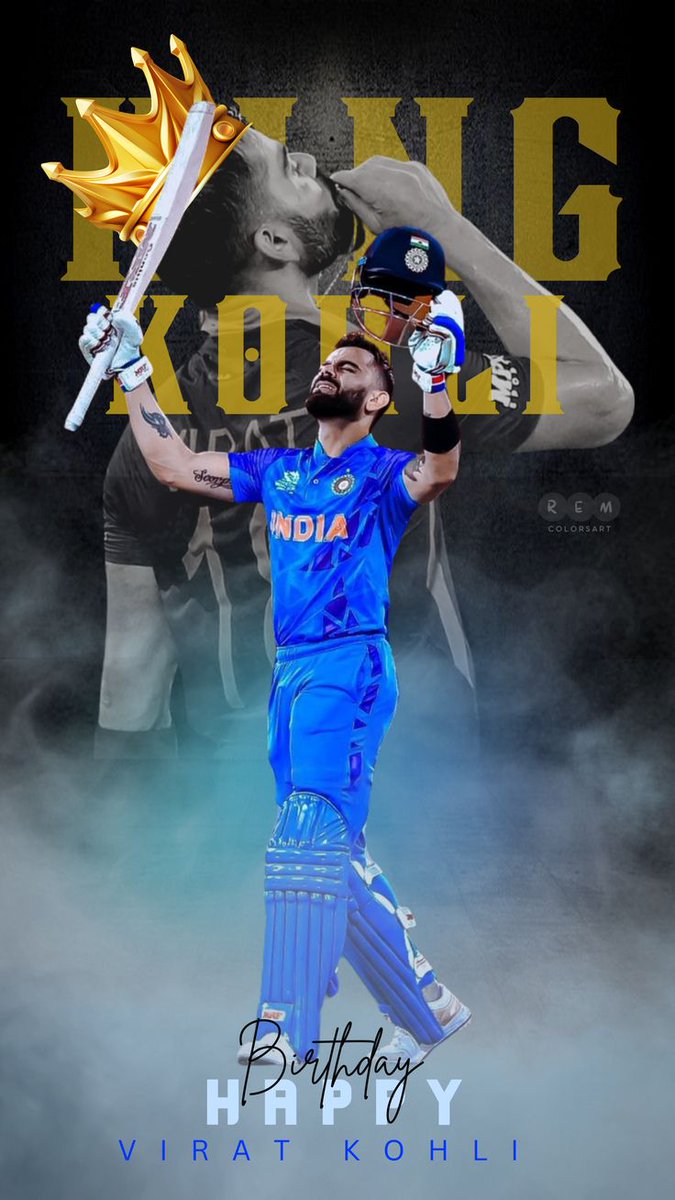 Happy Birthday King 👑👑 
<a href="/imVkohli/">Virat Kohli</a> <a href="/TeamVirat/">Virat Kohli Fan Club</a>

 #HappyBirthdayViratKohli