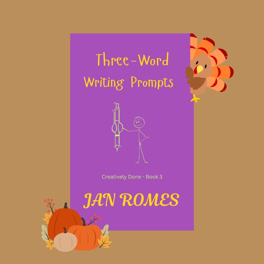 Three-Word Writing Prompts!

Give them a try! What have you got to lose?

99 cents - Kindle Unlimited amazon.com/dp/B0F3V9LLLQ