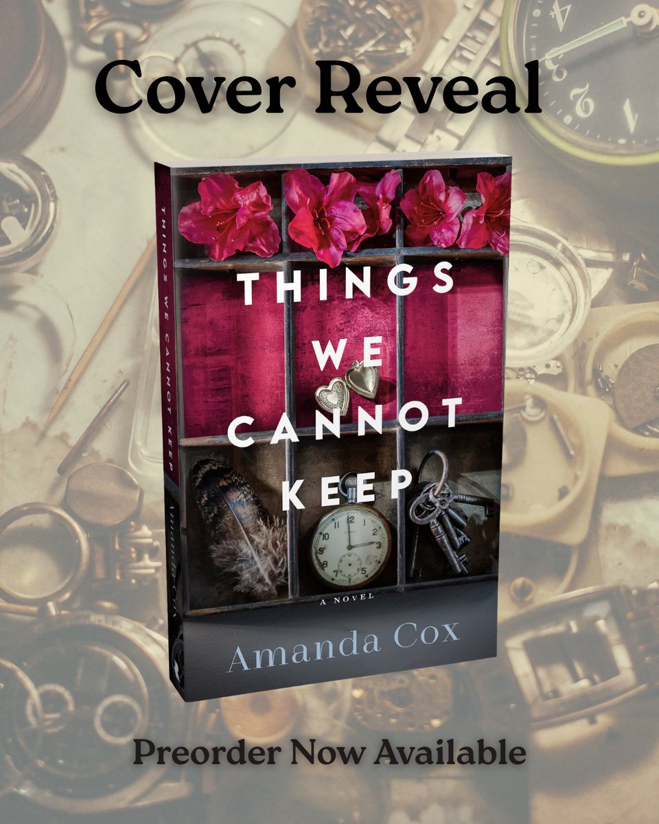 CreaJeanne's tweet photo. There's a new Amanda Cox book coming August 2026!
#thingswecannotkeep by @amandacoxwrites
Award-winning author Amanda Cox crafts a cross-continental journey of connection, healing, and belonging

Preorder
Baker Book House: https://t.co/03JhvF6aDI
Amazon:https://t.co/yGBn5XdwU2 https://t.co/iLZL5vEYYH