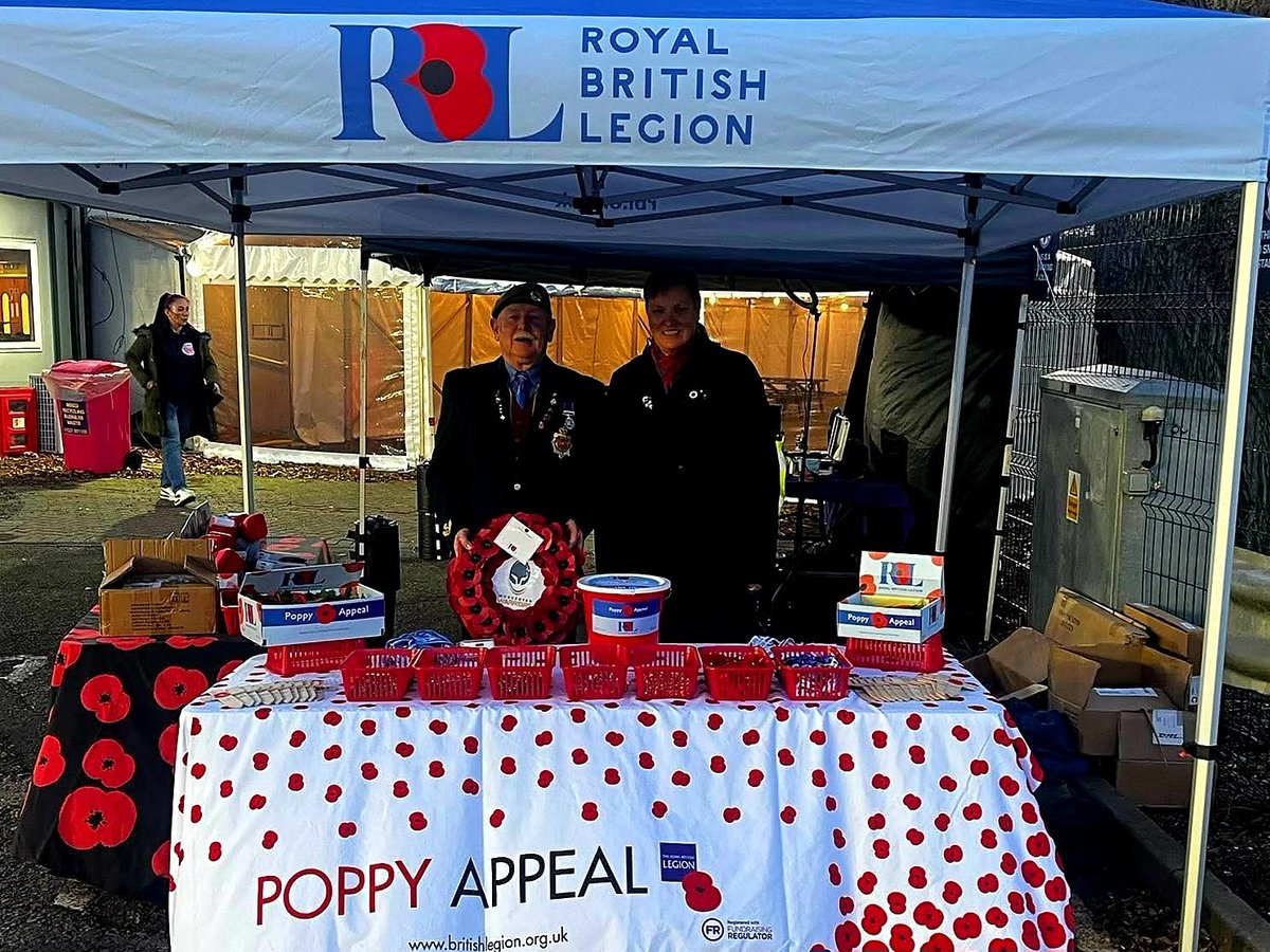 We're delighted to report that the Poppy Appeal collection raised £2246.08 on Friday night. 

<a href="/WorcsWarriors/">Worcester Warriors</a> Thank you for all your support. 🫡💙💛