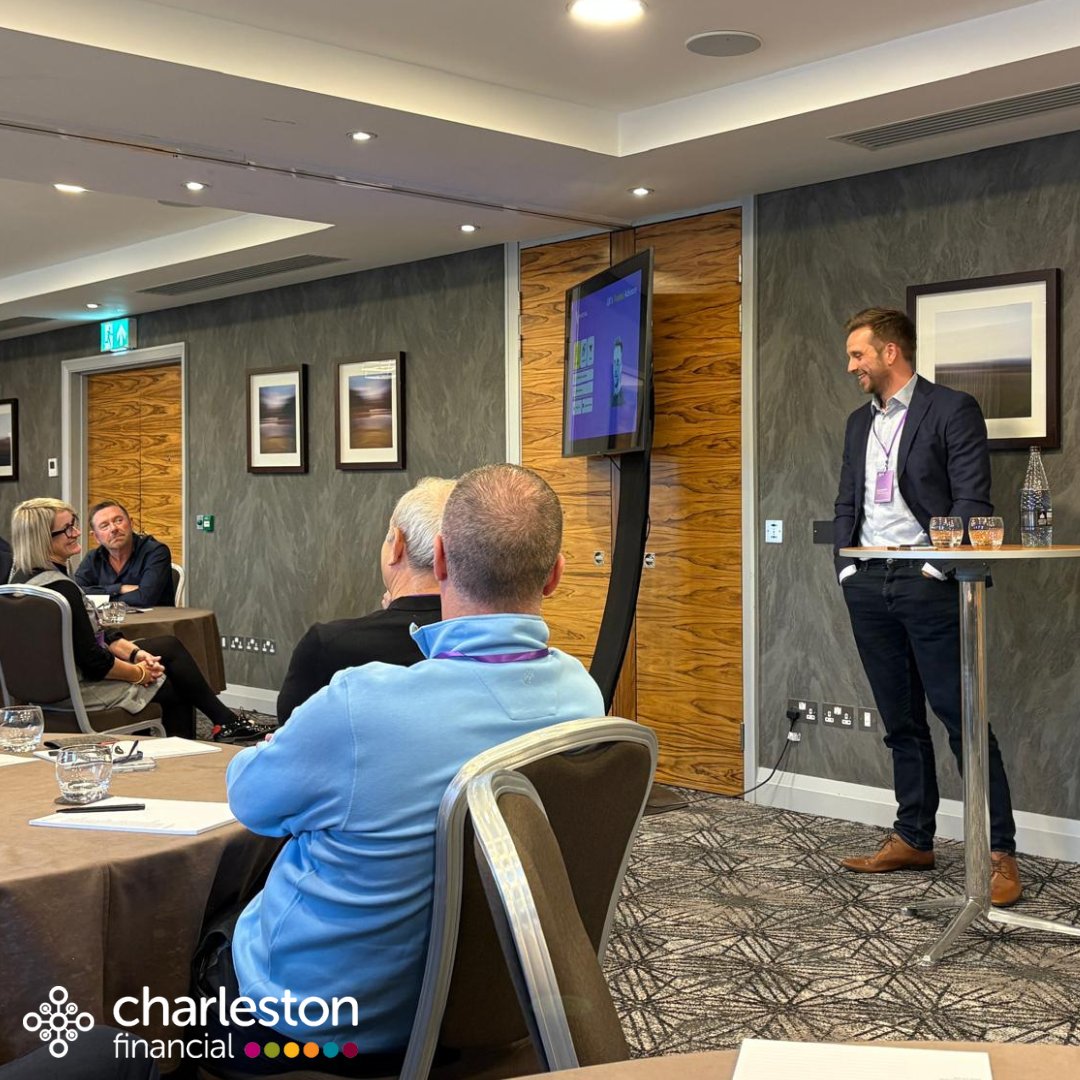 Charleston_FS's tweet image. Looking sharp! Our MD James Hardwick made us proud today with an inspirational presentation at the Pivotal Growth Conference, discussing entreprenship and the realities of growing a thriving business in the current financial market 💫