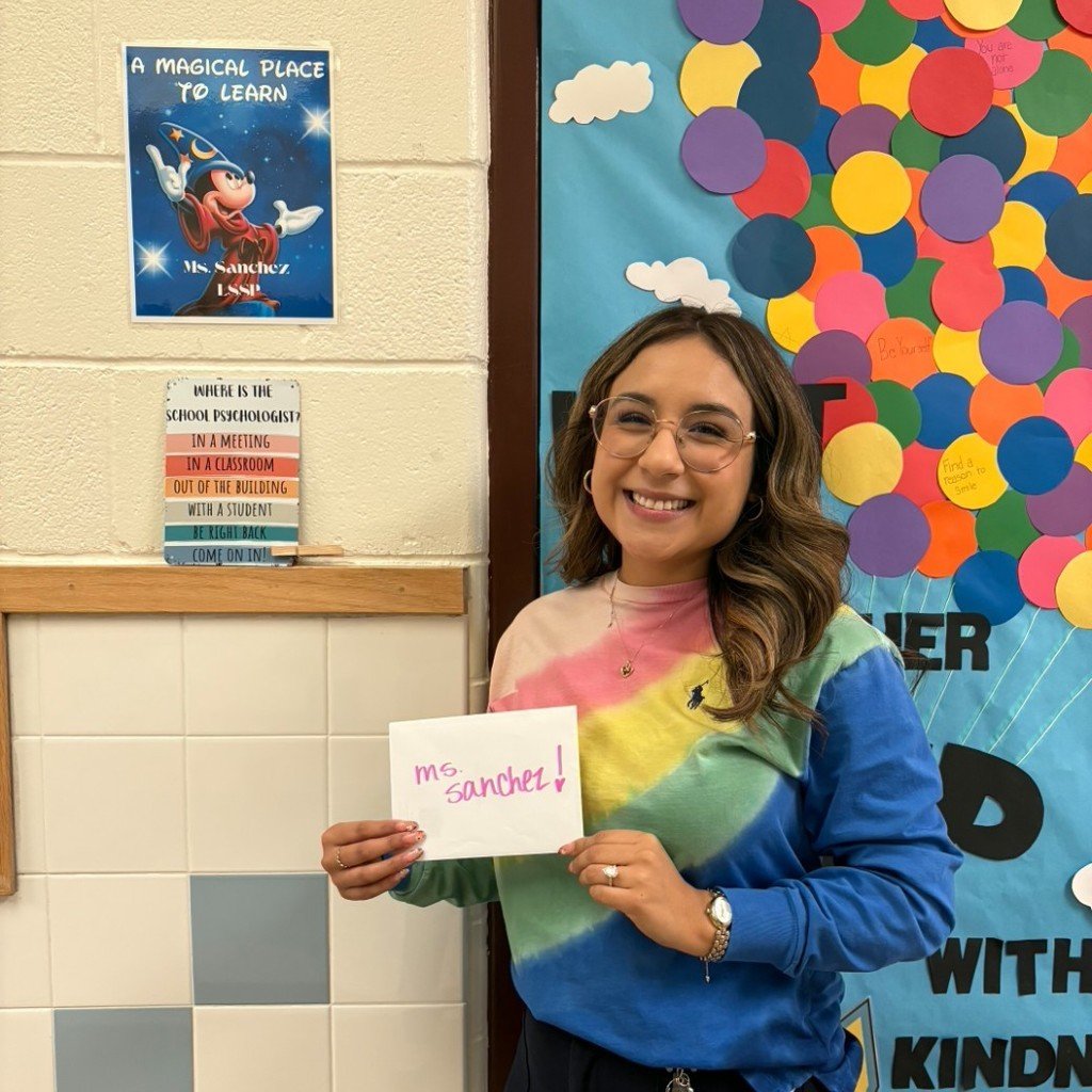 swisd_hcsa's tweet image. Happy National School Psychology Week, Ms. Sanchez!! Thank you for all you do for our campus!! 
#SWISDHEROS #RootedHiddenCove #RootedSWISD
