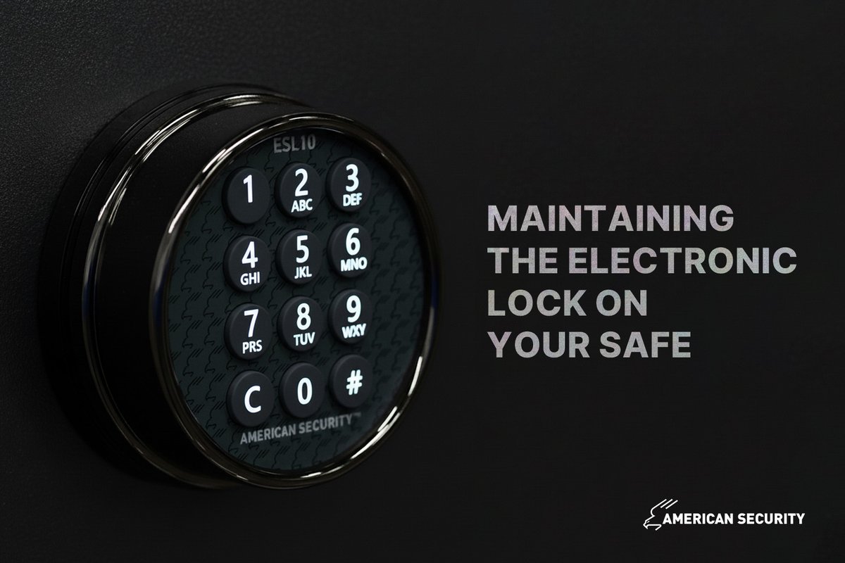 Got a safe with an electronic lock? 🔒
A little regular maintenance can go a long way in keeping it reliable, especially when you need quick access.

Learn more here: hubs.li/Q03Q0DMV0