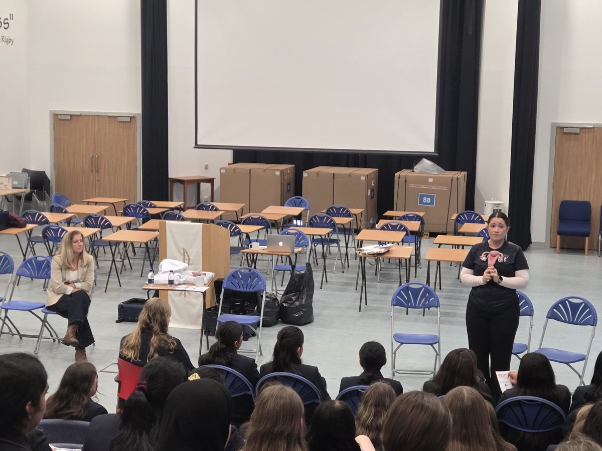 Thank You for having us Our Lady and St John Roman Catholic School.... we had a lot of fun even though your all Rovers Fans! 🤣