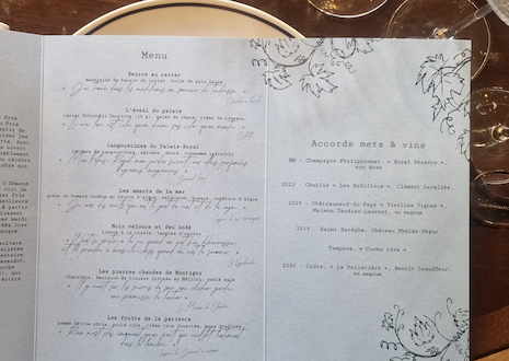 SignOffParis's tweet image. Toute la presse donne le nom du Goncourt, mais seul TTSO vous révèle le menu du Jury chez Drouant. #JournalismedInvestigation #NoFear