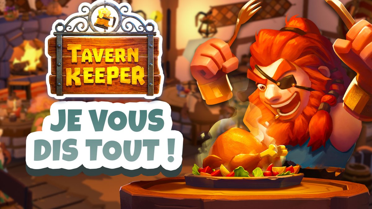 Le #cozygame de gestion de taverne le plus attendu en 2025 est enfin là ! 🥰

Je vous dis tout sur Tavern Keeper dans ma dernière vidéo YT ! 🍻✨
youtu.be/FQgfFUQB00I
youtu.be/FQgfFUQB00I
youtu.be/FQgfFUQB00I

#jeuxvideo #indiegames