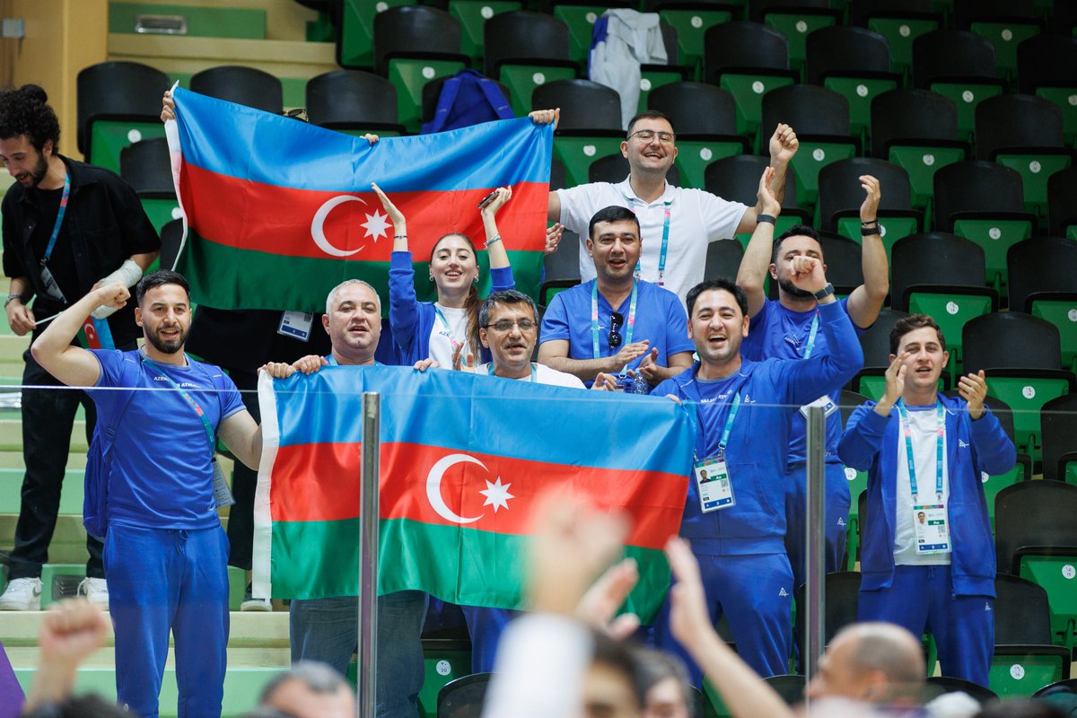 The Azerbaijan spirit today was something special 🤩🇦🇿

#Riyadh2025 | #IslamicSolidarityGames