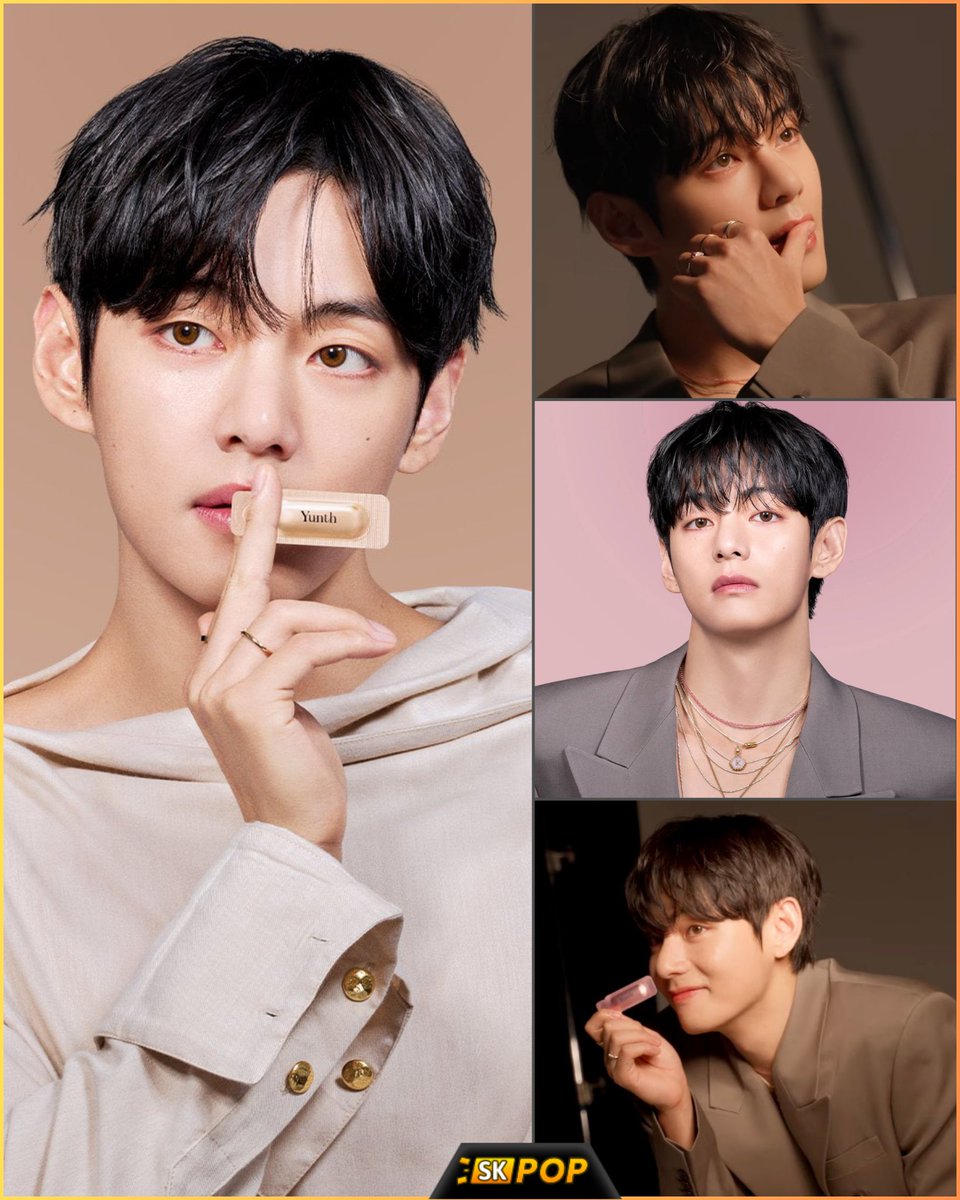 📸 V (Kim Taehyung) is a breathtaking work of art in new campaign for Japanese skincare brand YUNTH! ✨😍

V FACE OF YUNTH
YUNTH AMBASSADOR TAEHYUNG
#TaehyungxYunth
#Yunth_V