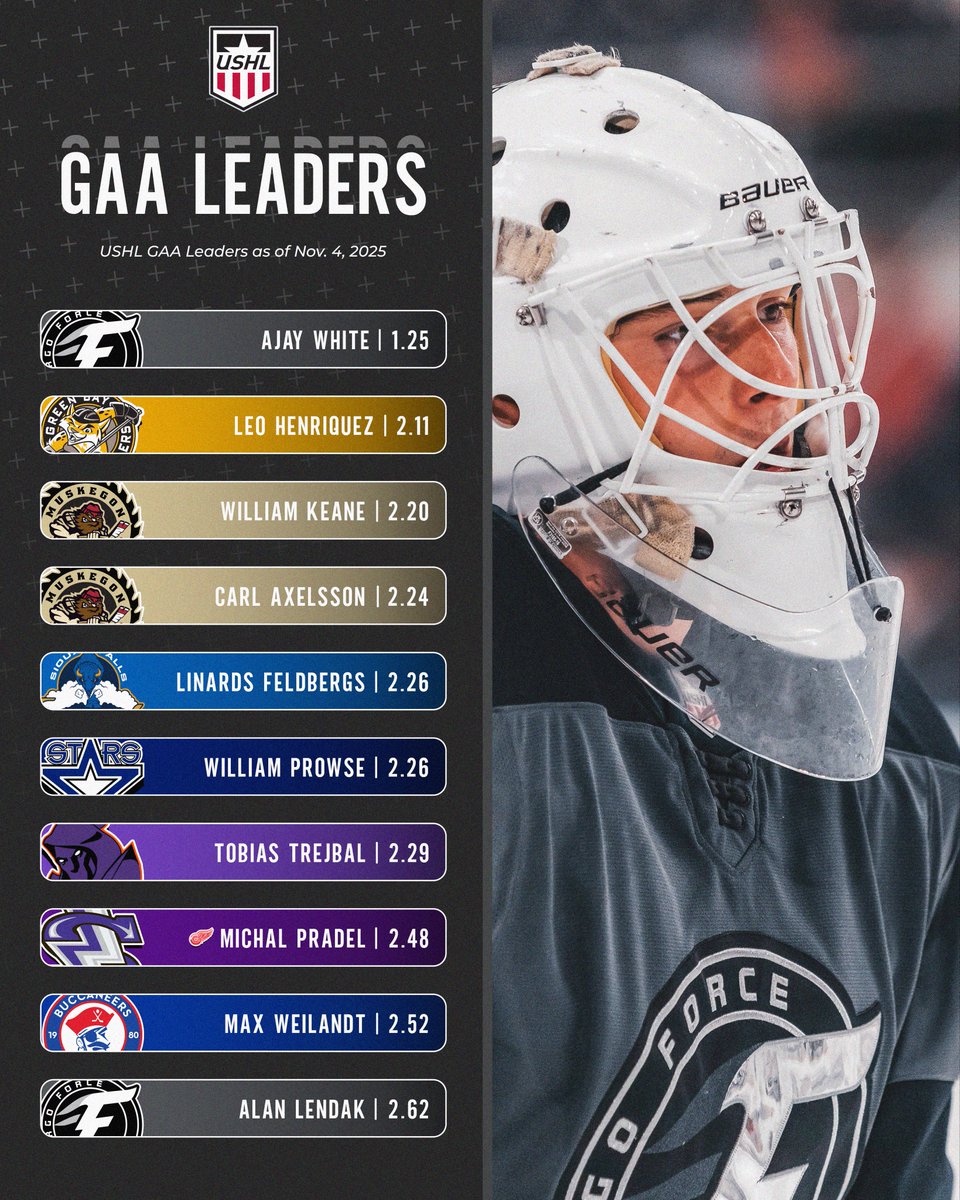 These goalies are getting it done 👌🔥

#USHL