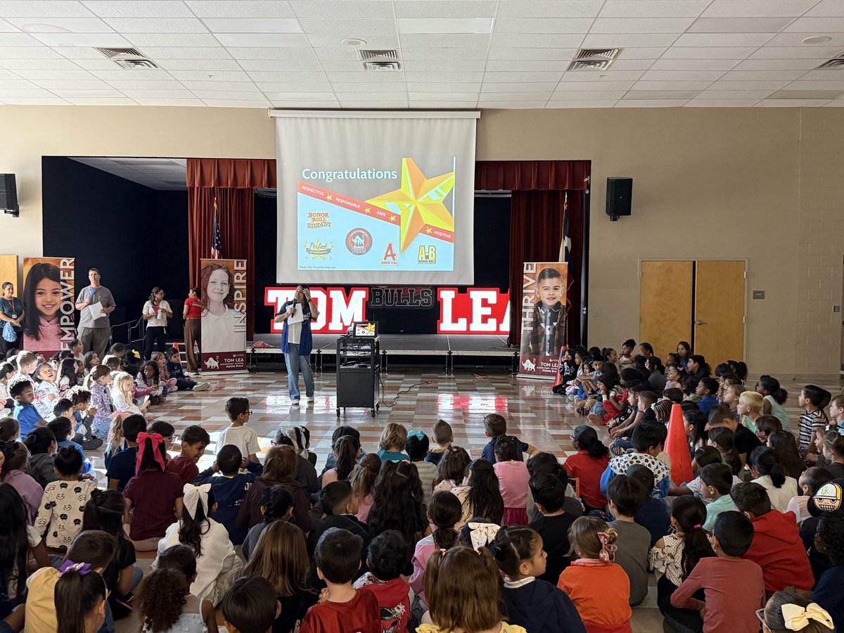 Tom Lea Elementary School tweet media