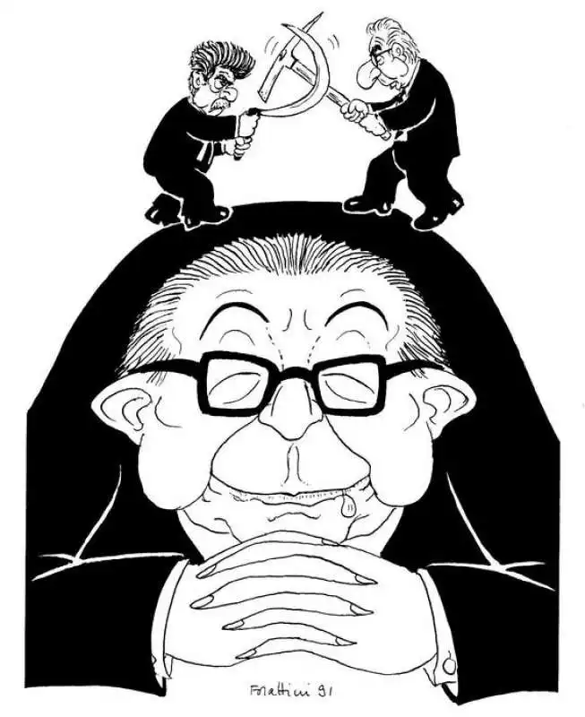 Acclaimed Italian cartoonist Giorgio #Forattini passed away today, aged 94.

Nov 4, 2025