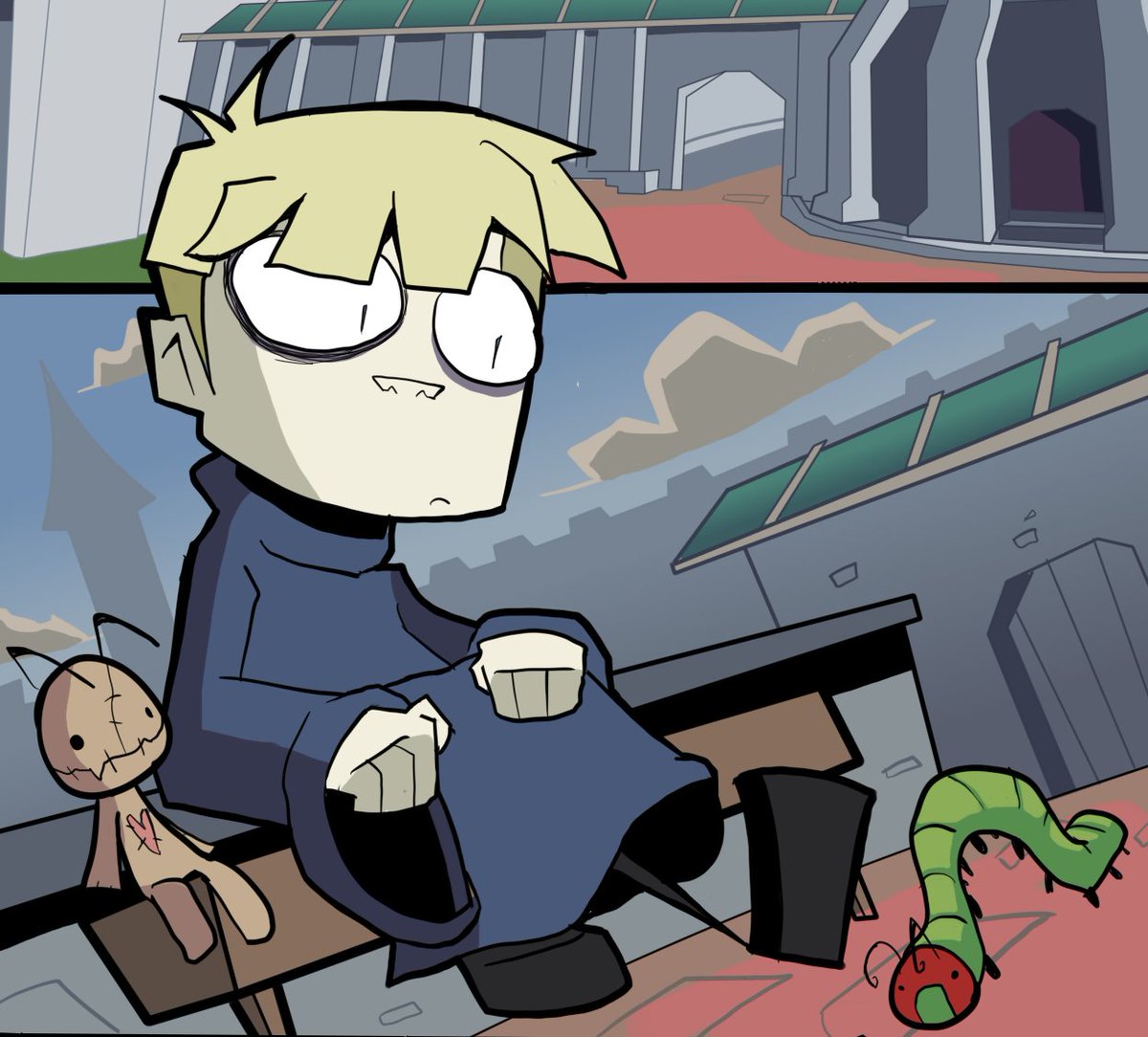 Love to Death UPDATE!! And now for something not at all scary.
lovetodeath.thecomicseries.com/comics/233/