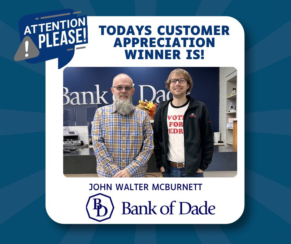 Bank of Dade tweet media