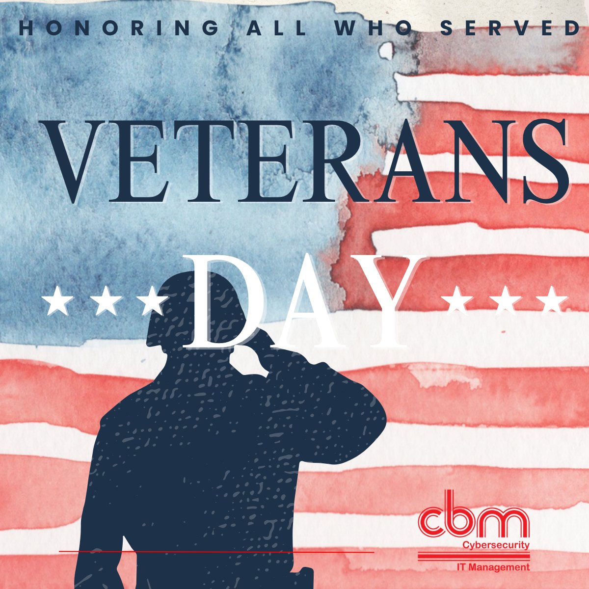 CBMTech's tweet image. At CBM, we love a strong firewall, but nothing compares to the strength of our veterans. Today we’re pausing our #ServerTalk and #BugSquashing to honor those who served with courage, commitment, and code-level precision. Thank you for keeping our country secure. No reboot needed.