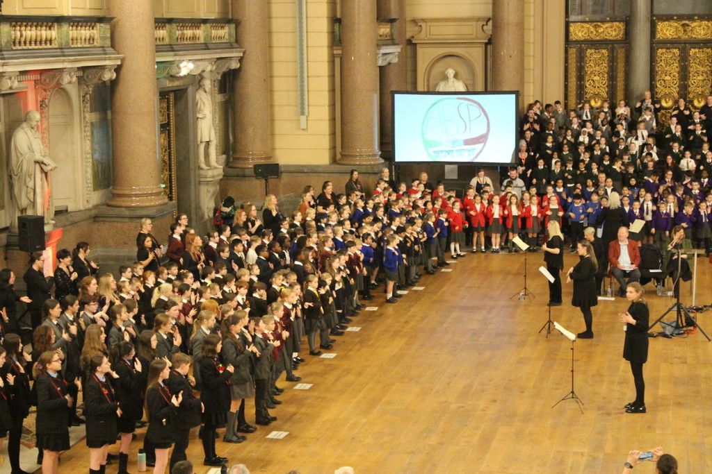 We were proud to sponsor the Anti-Bullying Schools Project signing choir celebration event today <a href="/SGHLpool/">St George's Hall</a>, where 300 students from North West schools came together to celebrate the power of good by performing songs in British Sign Language. #PowerForGood #AntiBullyingWeek 👏