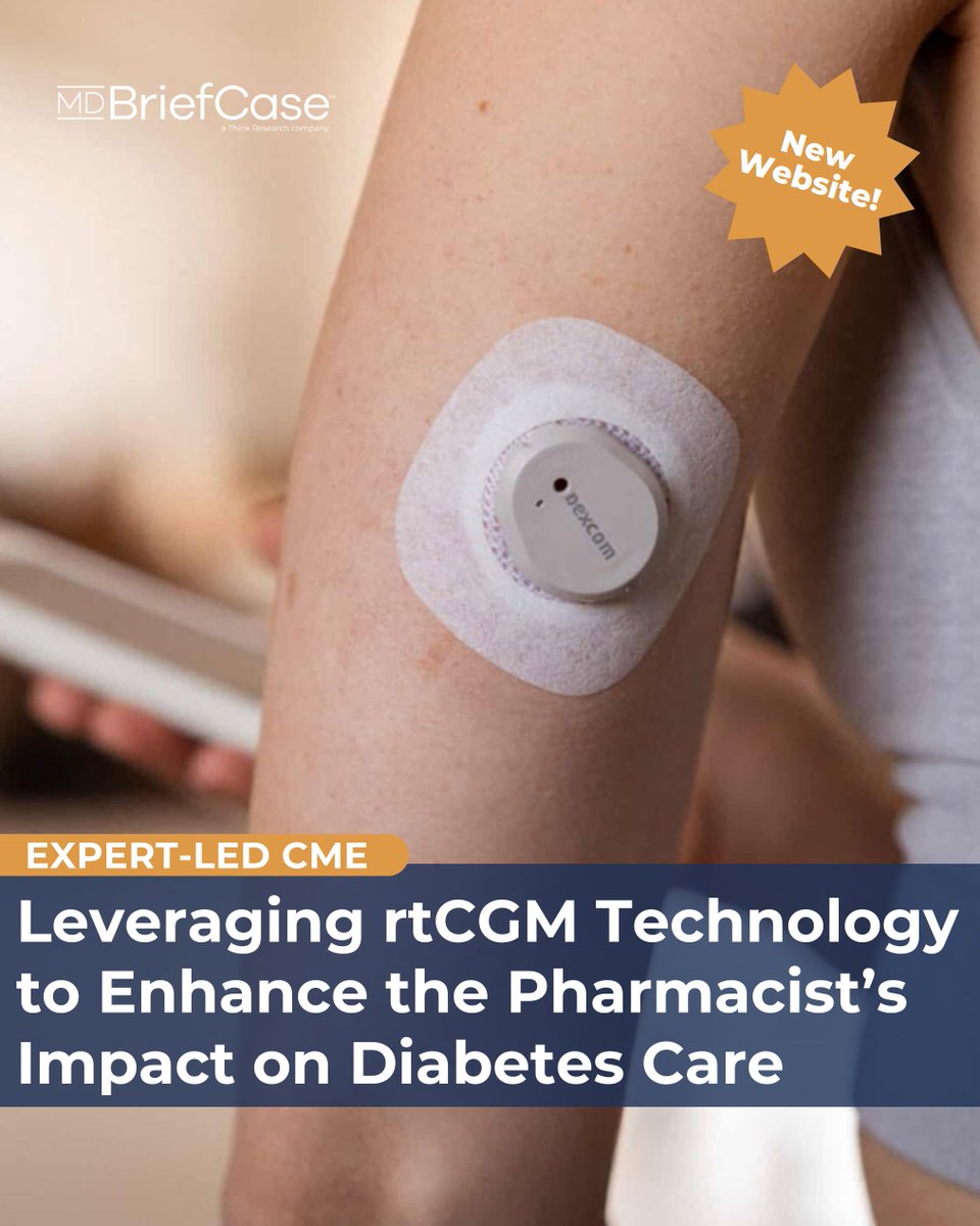 rtCGM gives patients real-time insight into glucose levels—empowering earlier intervention, fewer lows, and greater confidence in daily diabetes management.

👉 Begin today: mdbriefcase.com/courses/levera…