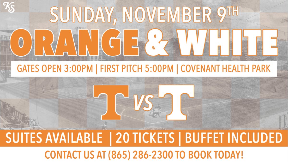Catch the Vols in action at CHP on November 9th from the best seats in the house! Reserve one of our stunning suites today and take your experience to the next level!