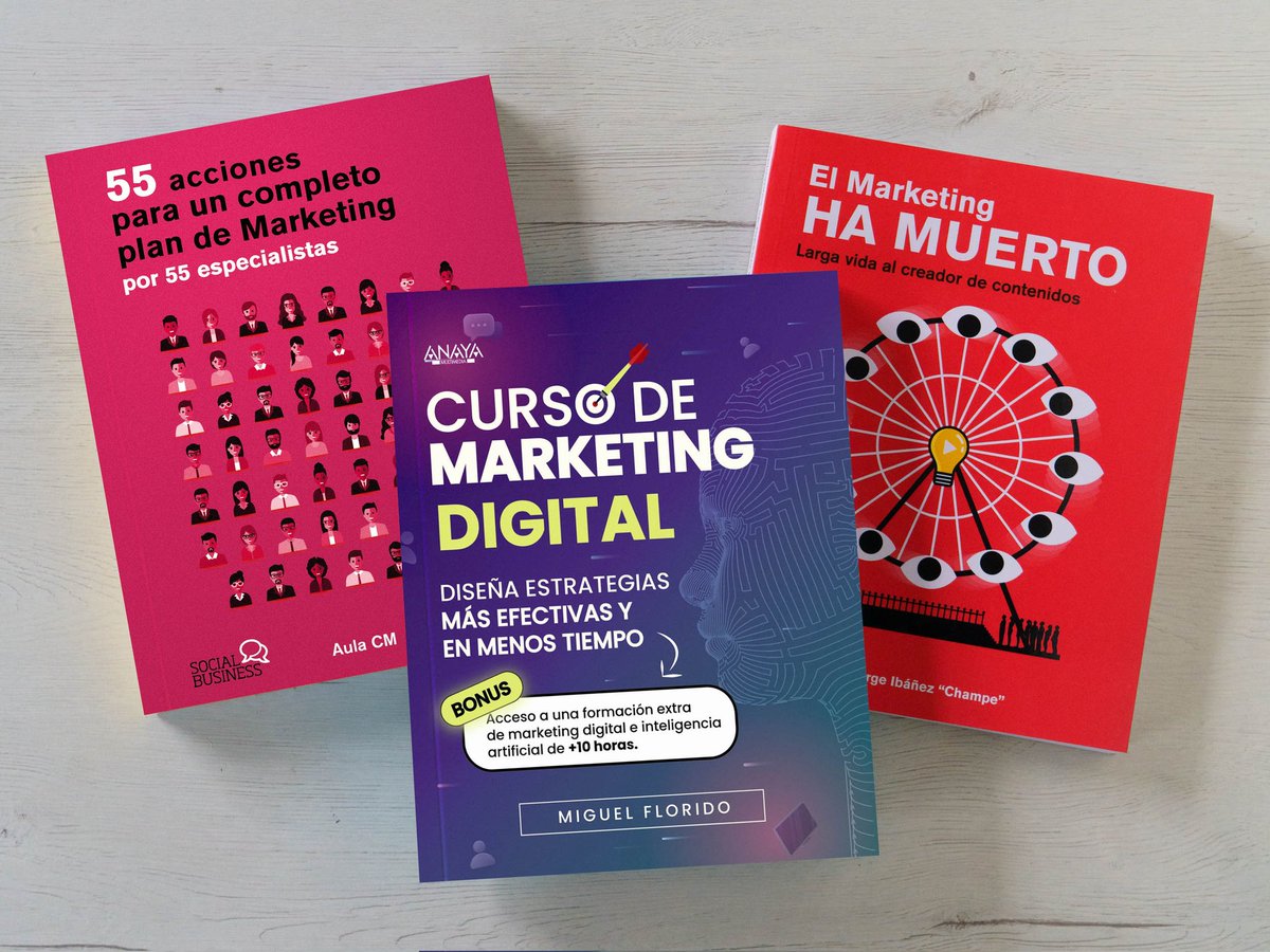 Anaya_Multimed's tweet photo. 📚 ¡Feliz Día Internacional del Marketing!

Porque detrás de cada campaña, cada marca y cada historia que emociona… hay un #marketer apasionado, creativo y estratega.

Hoy celebramos este día con tres lecturas especialidazas en #marketing. 😎🚀 https://t.co/JZZyDnogUn