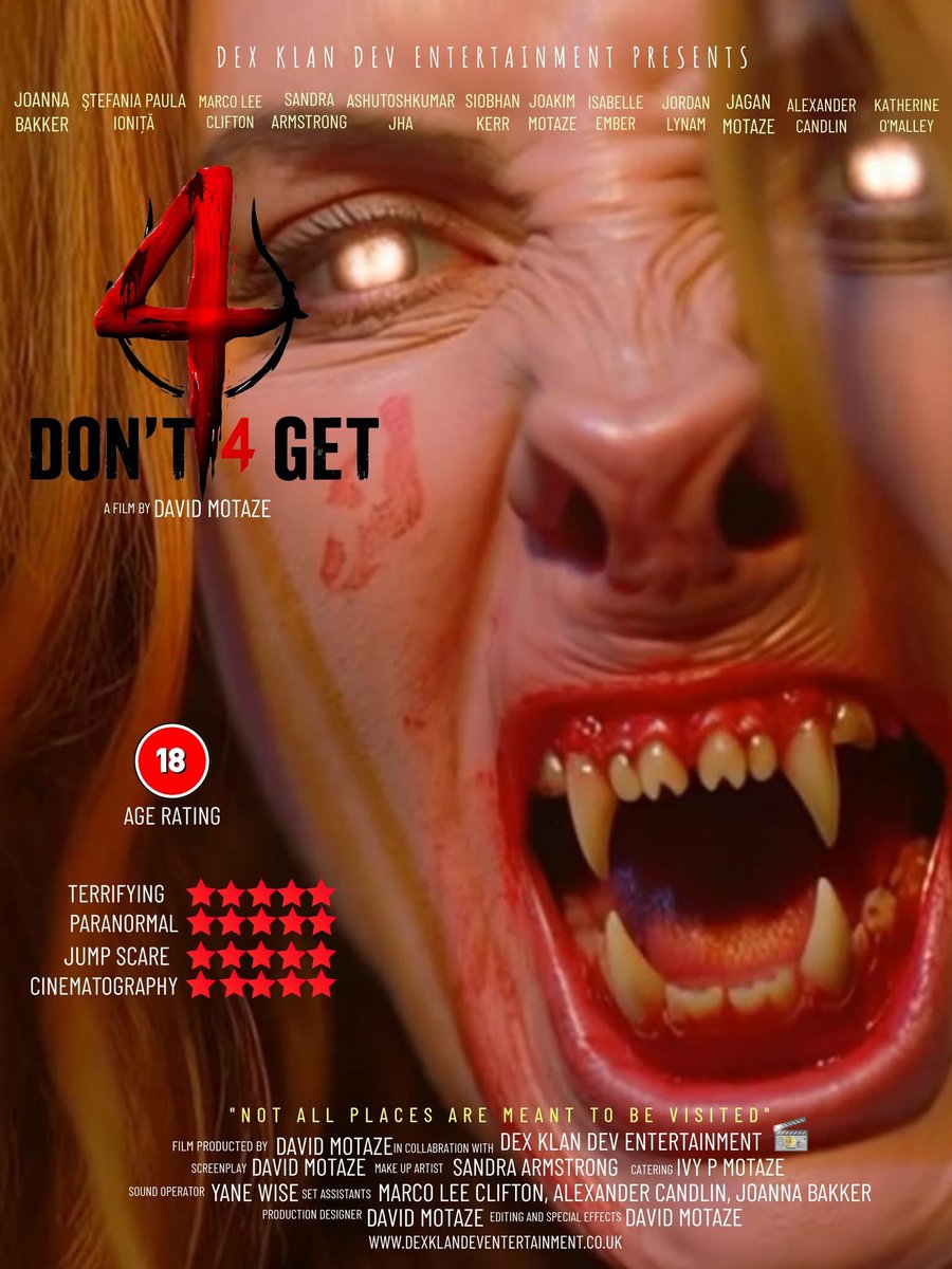AlexCandlinNews's tweet photo. Check out the trailer for my next film Don't Forget 4 🎬
https://t.co/3OLxDlTmhc https://t.co/Ua4mZLer3A