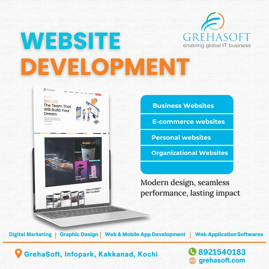 grehasoft's tweet image. Bring your brand vision online with Grehasoft’s expert website development team.
.
.
Visit our website to learn more: grehasoft.com/website-develo…

#Grehasoft #WebsiteDevelopment #Branding #DigitalBranding #WebDevelopment #kerala #kochi