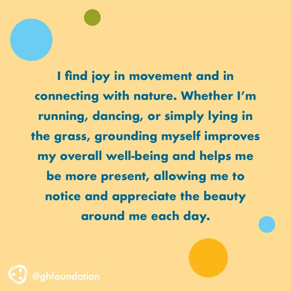 GHFoundation's tweet image. Where do you find Joy? 

Paloma Epp, Grant Halliburton Foundation volunteer and outreach coordinator, connects with nature and discovered movement also brings her joy.

#findjoy #granthalliburtonfoundation #liveinhope