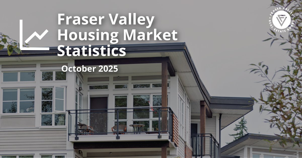 FVREB's tweet photo. October brings welcome boost to Fraser Valley, but sales still lag seasonal averages

Fraser Valley home sales climbed for the second straight month in October, a sign that some buyers may be responding to steadily easing prices.

https://t.co/R5N2xqE2oT https://t.co/bEwOUgKqW3