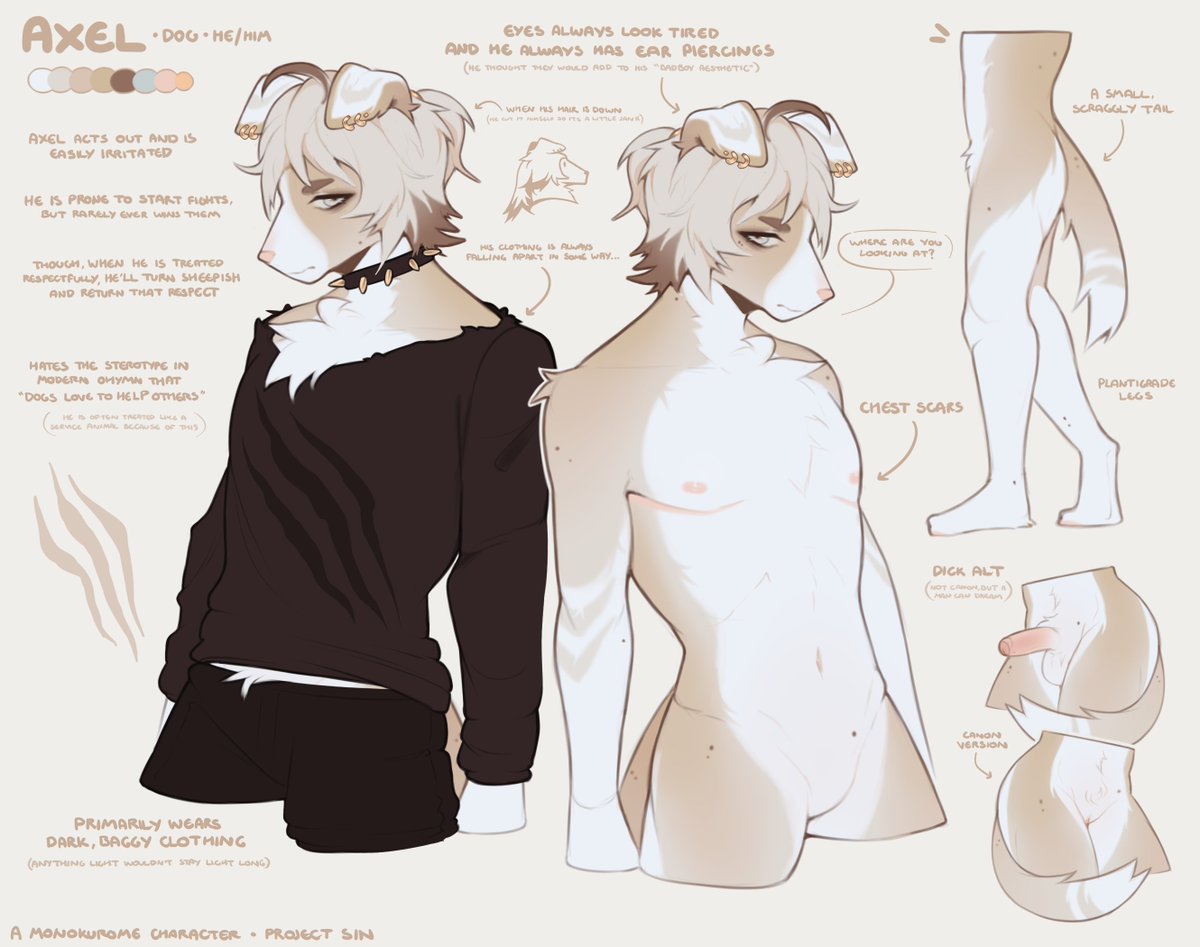 made up some references for Axel, the goodest of boys