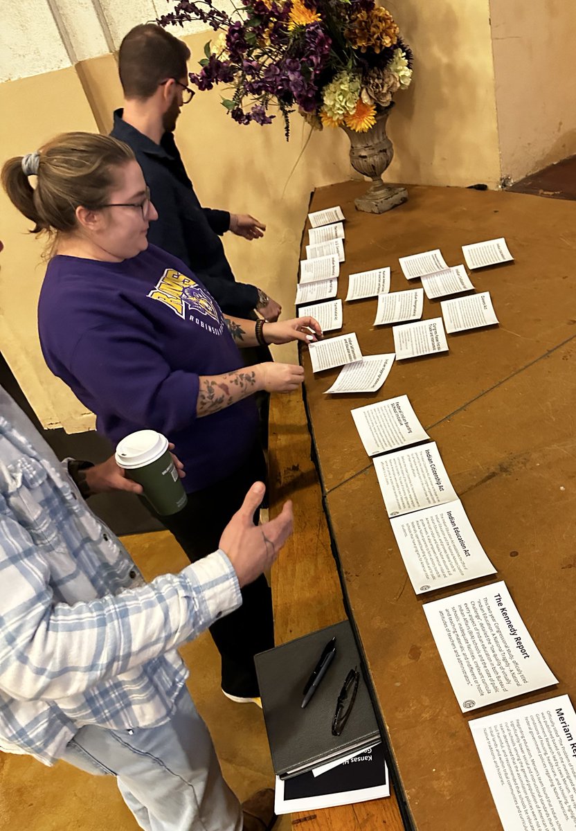 Such a great morning of learning with <a href="/WereNIEA/">NIEA</a>’s education leaders Helen Thomas and Dezi Lynn at the <a href="/TeachingLC/">Teaching with the LC</a> opening grant session. Thank you, Haskell for hosting. #KSHGSS <a href="/NHTOYMc/">Nathan McAlister</a>