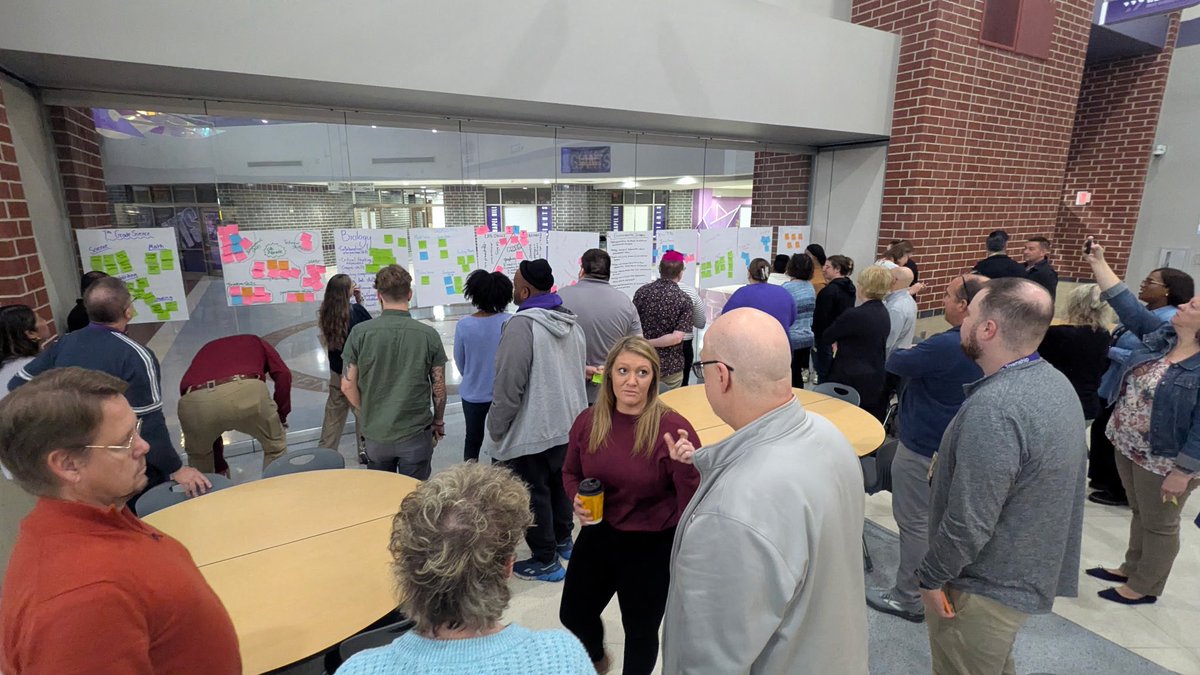 The <a href="/WayneTwpSchools/">We Are Wayne</a> staff had an amazing day of professional development while working together and supporting each other!  #wearewayne