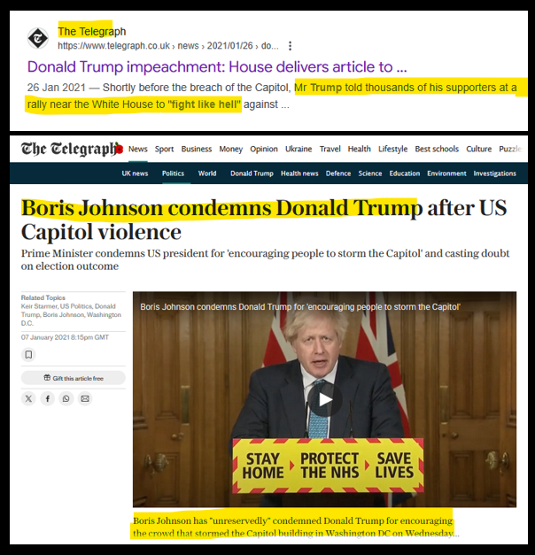 Pure propaganda comic The Telegraph and shameless liar Boris Johnson are far worse than 'a total disgrace'...