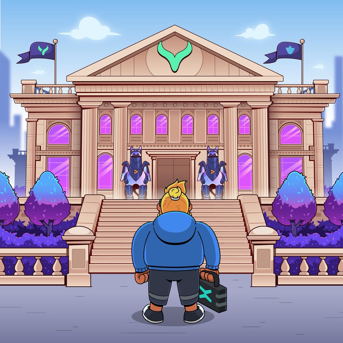 BoogasX's tweet image. ROB THE BANK CONTEST 💰 (Open to All!)

The Hatom Booga Bank is almost live!

Rumor says a few Booga Robbers are already planning their moves 😏

Check the pictures and figure out your best strategy to rob the bank!

Quote this post and tell us how you’d do it, 
Feel free to add…