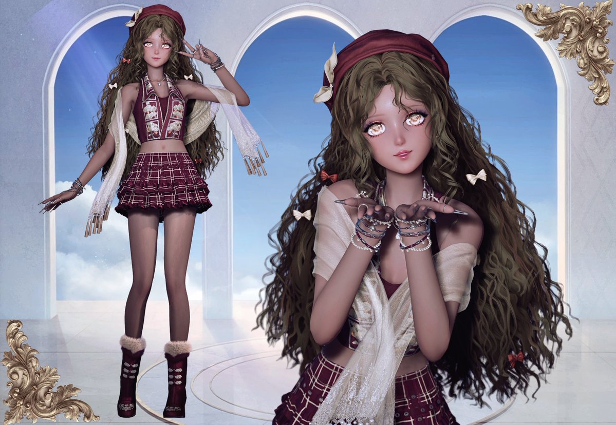 ᯽ Cranberry Charm ⋆.˚
᯽ Code: 72dF91v5lSS#
#InfinityNikki #InfinityNikkiTwt