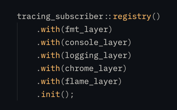 TheVarunGupta's tweet photo. Tried everything, yet couldn't find an effective way to analyze perf via traces in async (tokio) rust code. We need better tooling! https://t.co/HLMsnN7jGb