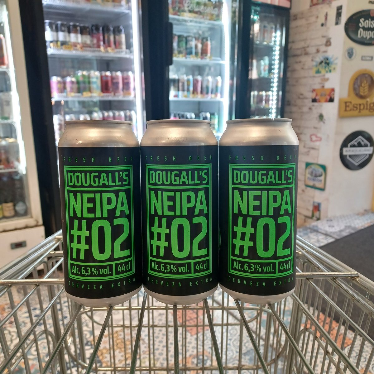 Dougall's at OKasional Beer! 
⚫️ NEIPA #2 - NEIPA - 6,3% 
okasional-beer.com 
#craftbeer #beer #cerveza #taproom #barcelona