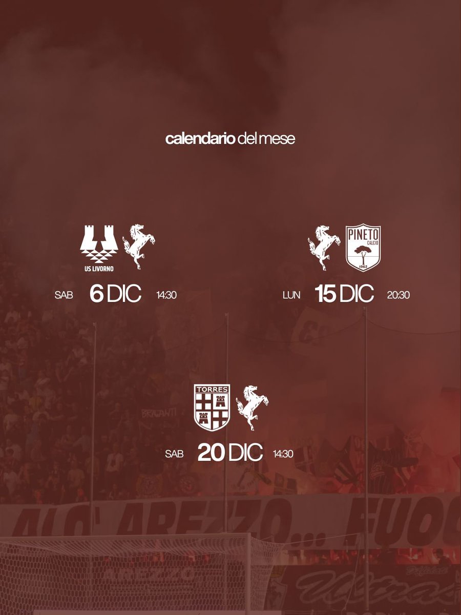 ArezzoCalcio's tweet photo. Calendario ufficiale🇱🇻

👉 https://t.co/Y1h7sLkorA

#SempreSoloForzaArezzo #NellaStessaDirezione #CuoreAmaranto https://t.co/QFu2foLys3